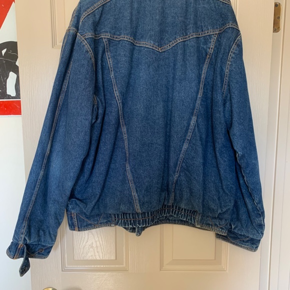 1980 Jean Jacket with Leather patching - Picture 2 of 3